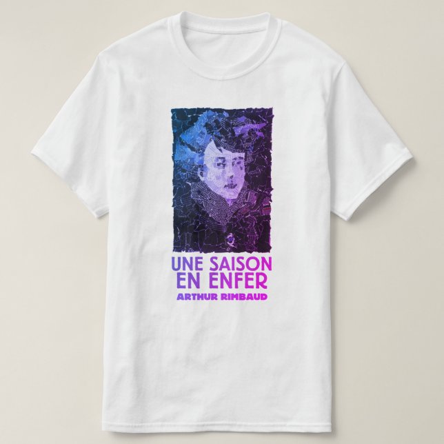 Rimbaud T Shirt (Design framsida)