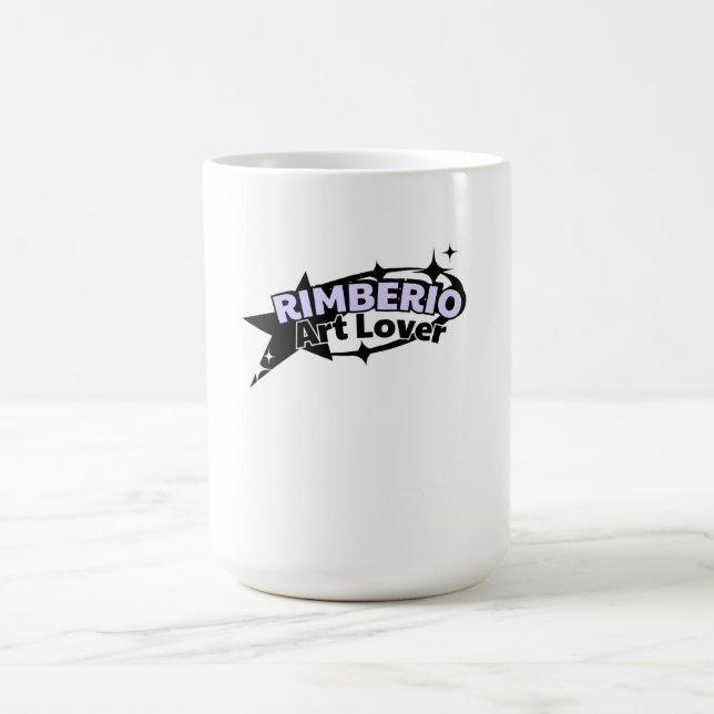 Rimberio Art Lover-logotyp Kaffemugg (Center)