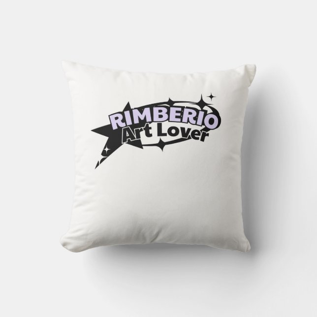 Rimberio Art Lover-logotyp Kudde (Framsida)