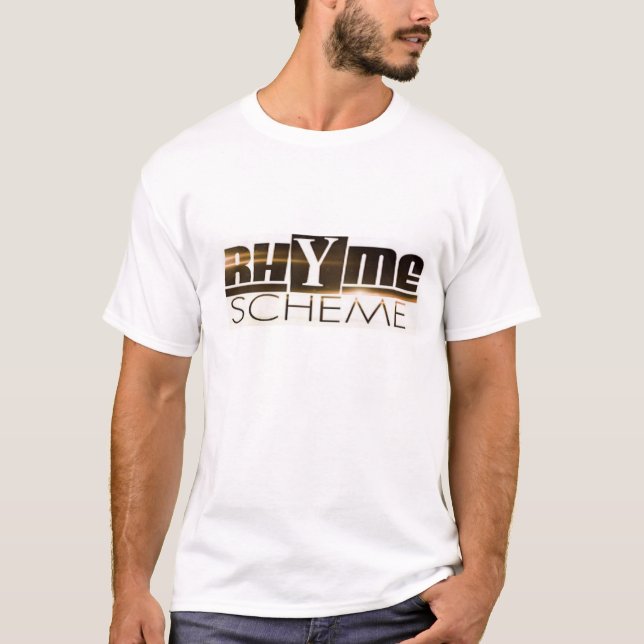 RimintrigT-tröja (vit, medlet) T-shirt (Framsida)