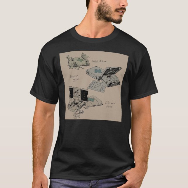 Rimworld Medicine  T Shirt (Framsida)