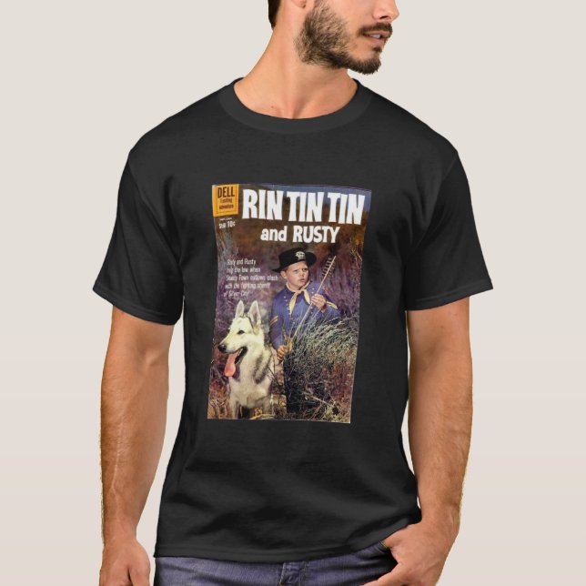 Rin Tin Tin Classic T Shirt (Framsida)