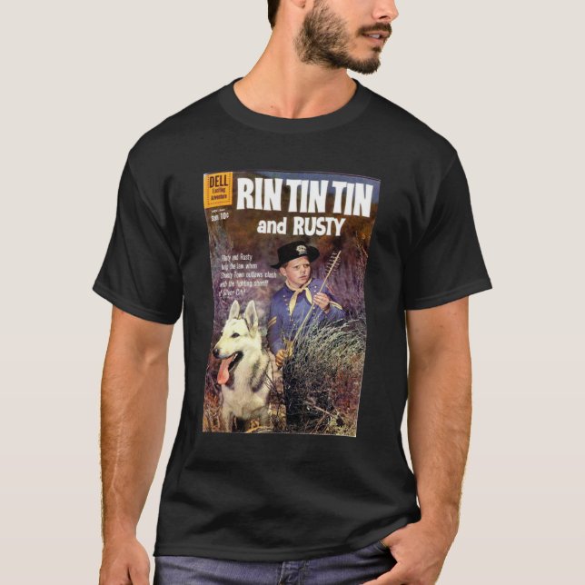 Rin Tin Tin T Shirt (Framsida)