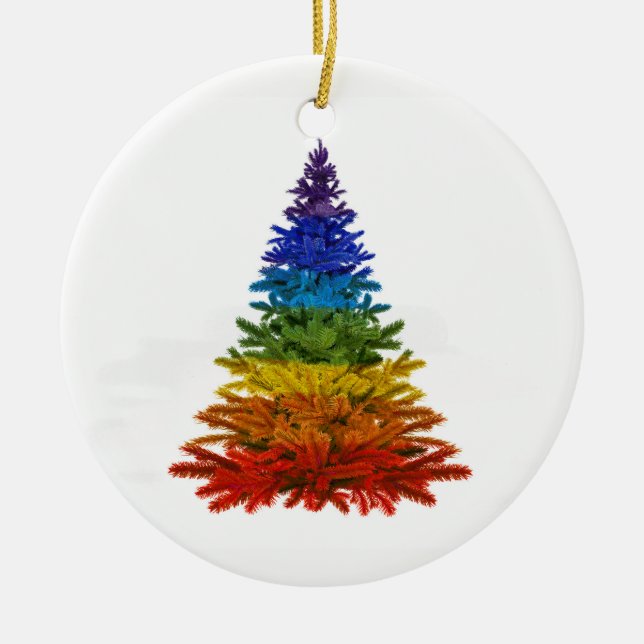 RINBOW träd ornament (Framsidan)