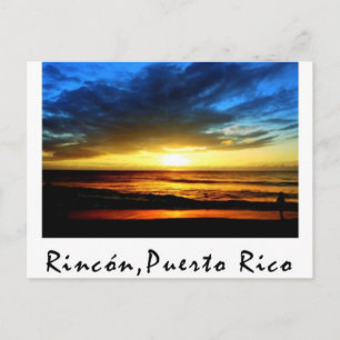 Rincón Beach Puerto Rico Vykort