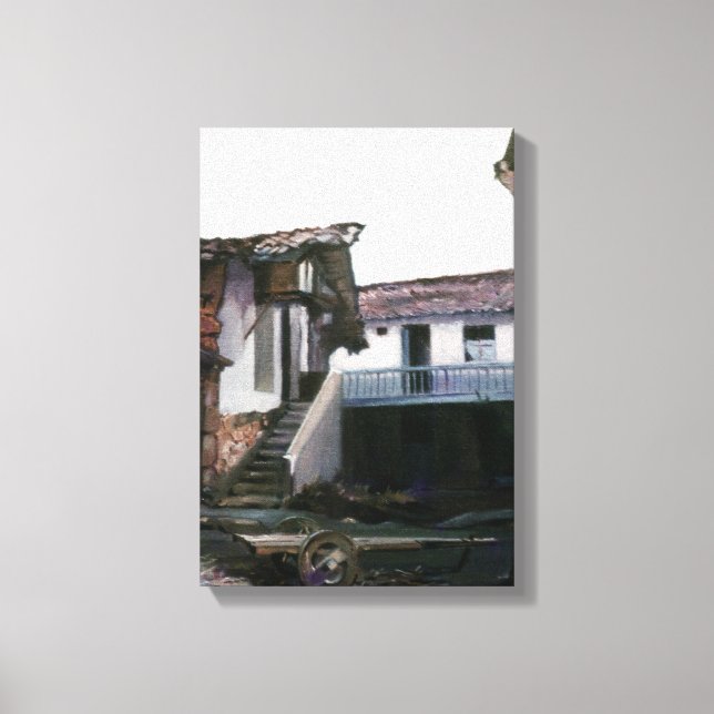 Rincón de Centulle (Lugo)/Nook of Centulle (Lugo) Canvastryck (Framsida)