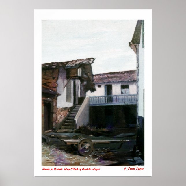Rincón de Centulle (Lugo)/Nook of Centulle (Lugo) Poster (Framsidan)