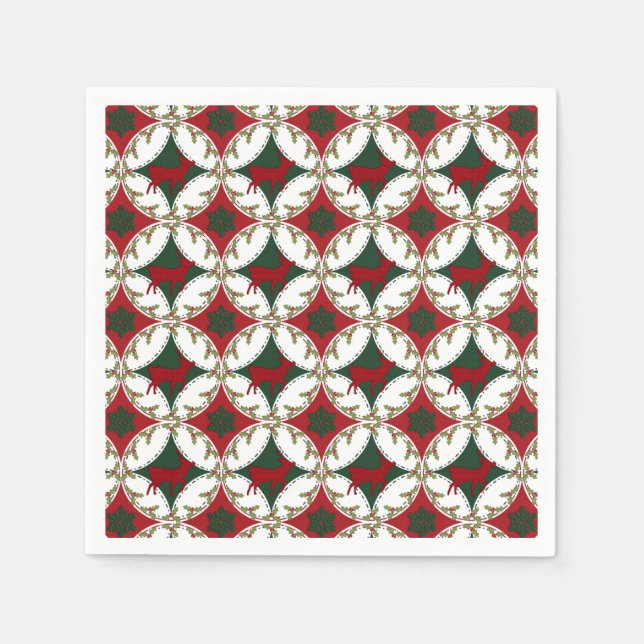 Rindekretsar-2-PAPPRA NAPKINS Pappersservett (Framsidan)