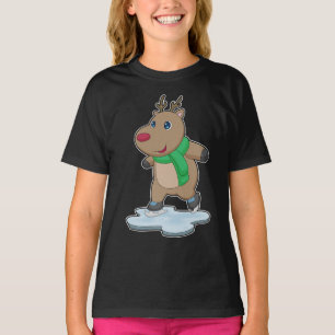 Rindemedel Ice-skridskor T Shirt