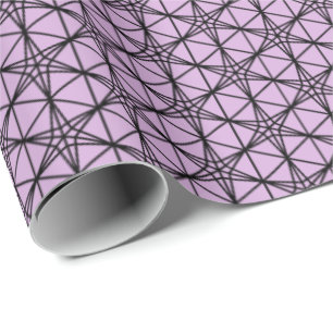 Rindo-blomman mönster japan, traditionell svart li presentpapper