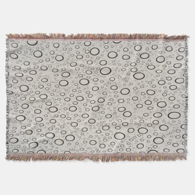 Rindroppar Throw Blanket Filt (Framsidan)