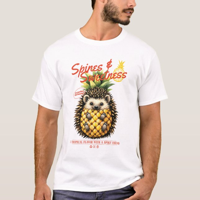 RINER OCH SVETHUVUDSPINEAPPLE T SHIRT (Framsida)