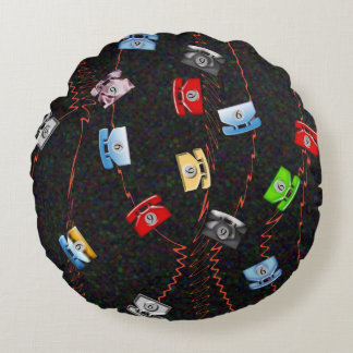 Ring 9 för en yttre linje. rund kudde