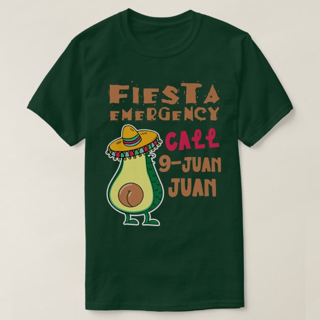 Ring 9 Juan Cute Avocado Seed Butt T Shirt (Design framsida)