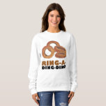 Ring-a-Ding-Ding Bride Förlovning Bachelorette Tee<br><div class="desc">Utformningen har en originalmarkörillustration av smaksatt golden brun lök ringar, med RING A DING i ett typsnitt av roligten. Underbar för en förlovning, bachelorettfest eller möhippa. Ser du inte vad du är tittar för? Behöver du hjälp med anpassning? Klicka på "kontakta den här designern" för att få något skapat för...</div>