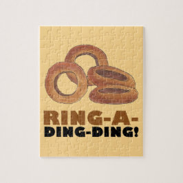 Ring-A-Ding-Ding-Onion Ring Ringar-skräppost Food  Pussel