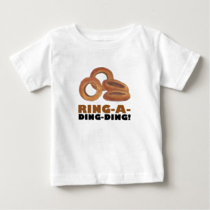 Ring-A-Ding-Ding-Onion Ring Ringar-skräppost Food  T Shirt