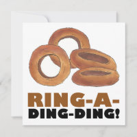 Ring-a-Ding-Ding-Onion Ringar Förlovningsfest