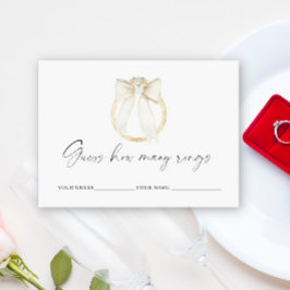 Ring anger hur många ringar möhippa-spel som ska s tilläggskort