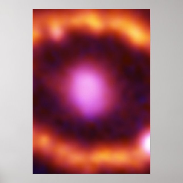 Ring Around Supernova 1987A (SN1987A) Poster (Framsidan)