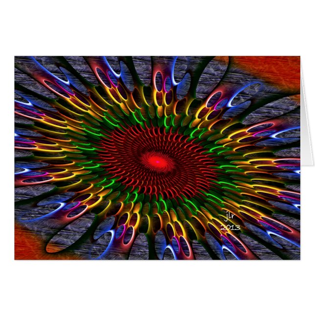 RING AV SANNING HÄLSNINGSKORT (Framsidan Horizontal)