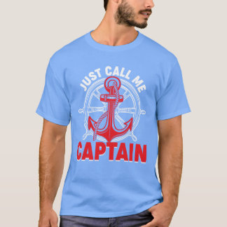 Ring bara kapten Boating Sailor Anchor Boa T Shirt