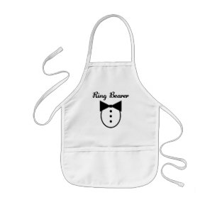 Ring Bearer Apron Barnförkläde