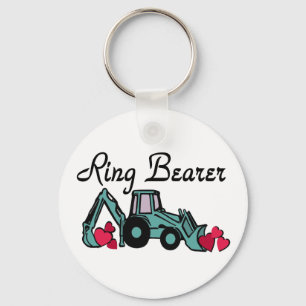 Ring Bearer Backhoe Nyckelring