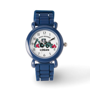 Ring Bearer Backhoe och Hearts Armbandsur