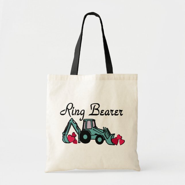 Ring Bearer Backhoe Tygkasse (Framsidan)