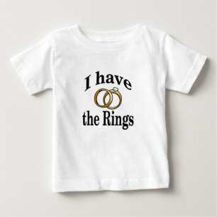Ring Bearer Bröllop Infant Shirt Tee Shirt