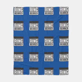 Ring Bearer Fleece Blanket Blu och Blk Collection
