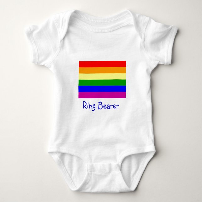 Ring Bearer/Gar Bröllop Tee (Framsida)