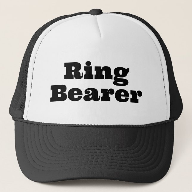 Ring Bearer hat Keps (Framsida)