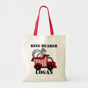 Ring Bearer Lastbil Red Tygkasse