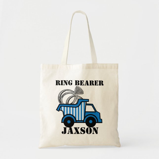 Ring Bearer Lastbil Tygkasse (Framsidan)