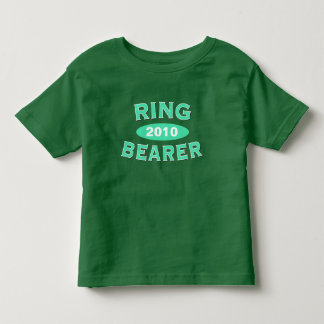 Ring Bearer Mint Grönt Arc 2010 Tee Shirt