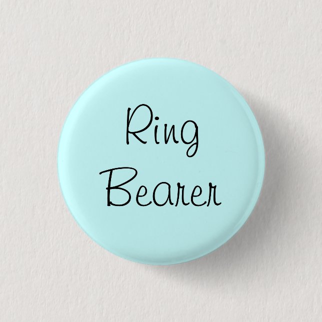 Ring Bearer Pin Knapp (Framsida)