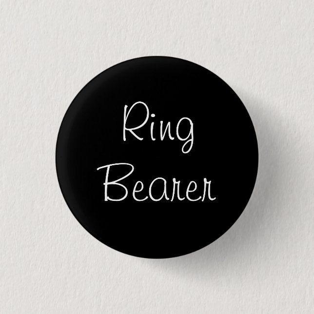 Ring Bearer Pin Knapp (Framsida)