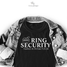 Ring Bearer Security T Shirt