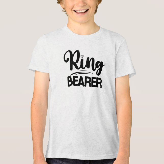 Ring Bearer T Shirt (Framsida)