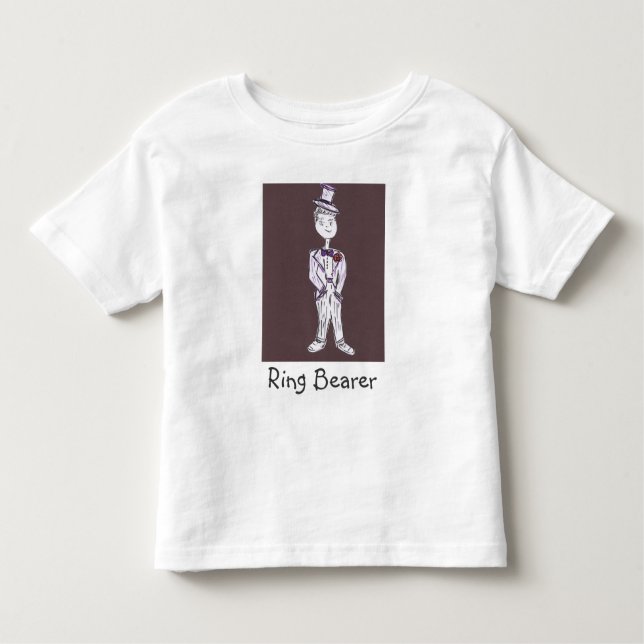 Ring Bearer T-shirt (Framsida)