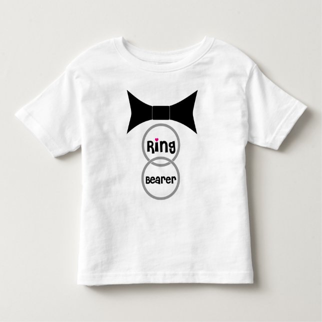 Ring Bearer T-shirt (Framsida)