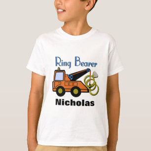 Ring Bearer Tow Lastbil T Shirt