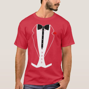 Ring Bearer Tuedo Tu Kostym Kids Funny Bröllop T Shirt