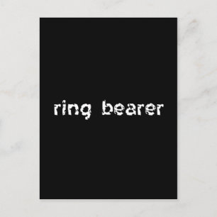 Ring Bearer Vykort