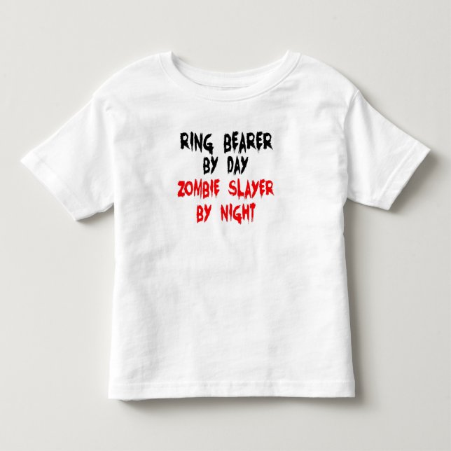 Ring Bearer Zombie Sayer Tröja (Framsida)