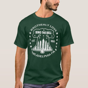 Ring: Bell Philadelphia Liberty Bell Brotherly T Shirt
