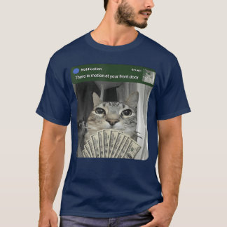 Ring Cat med Motion Meme pojke T Shirt