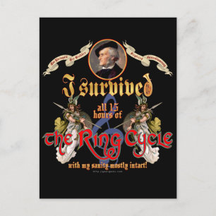 Ring Cycle Survivor Vykort